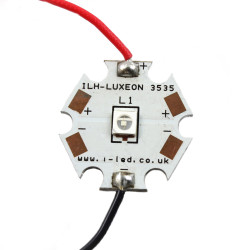 Tablica LED ILH-LS01-PR02-SC201-WIR200., kolor: Fioletowy, ILS, LUXEON Sunplus 35