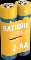 5015613 XPOWER, alkaline battery, AA (Mignon), pack of 2