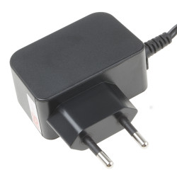 Adapter AC/DC Uwy 5V dc Iwy 2.4A Złącze 2,1 x 5,5 x 10 mm, biegun dodatni w środku 12W typ wtyczki: Typ C