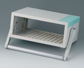 ABS enclosure, (L x W x H) 260 x 185 x 124 mm, gray white (RAL 9002), IP40, B2211305