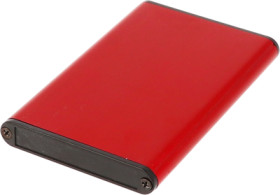 Aluminum enclosure, (L x W x H) 100 x 70 x 12 mm, red, IP54, 1455A1002RD