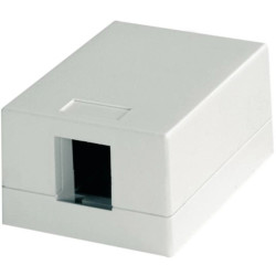 Module mounting, white, surface mounting, for AMJ, UMJ, 100021366