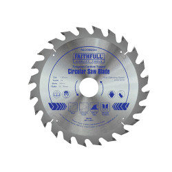 Faithfull FAIZ1902430 TCT Circular Saw Blade 190 x 30mm x 24T POS