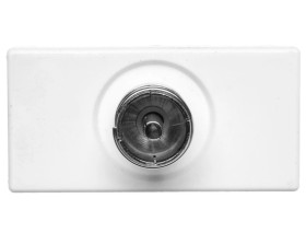 Simon Connect Gniazdo K45/2 antenowe TV żeńskie czysta biel K102B/9