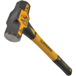 Roughneck 65-622 Mini Sledge Hammer 16in Fibreglass Handle 1.4kg (3 lb)