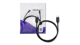 Qoltec Kabel Usb 2.0 Typ C Męski Usb 2.0 Typ C Męski 1.4M Czarny