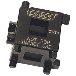 Draper 52334 3/8&quot; Square Drive Brake Caliper Wind Back Cube