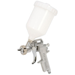 Sealey SSG501 Spray Gun Gravity Feed 2.2mm Set-up