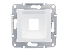 SEDNA Płytka czołowa 1xRJ45 do SYSTIMAX biała SDN4300521 SCHNEIDER ELECTRIC
