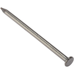 ForgeFix 500NLRH25B Round Head Nail Bright Finish 25mm Bag of 500g