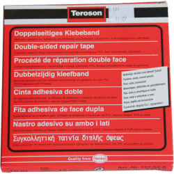 Teroson 93357 VR 1000 Double Sided Repair Tape 12mm x 10m