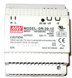 Zasilacz na szynę ZSS-12V/2A