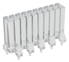 Światłowód do LED, sztywny, prosty, dł. 30mm, 10-drożny, , MENTOR