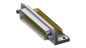 Złącze D-Sub 50-pinowe Męski Kąt Proste Montaż na płytce drukowanej raster 2.77mm