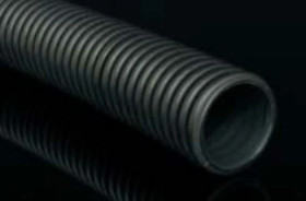 Rura osłonowa karbowana z podwójnym płaszczem KOPOFLEX KF FA 450N 50/41mm czarna /50m/