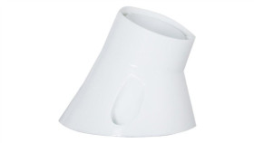 Oprawka Skośna Przykręcana E27 Biała