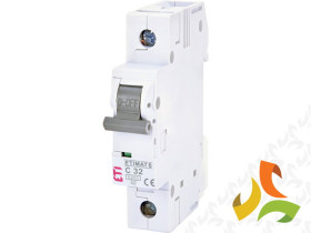 Wyłącznik nadprądowy C 32A 1P 6kA ETIMAT6 002141519 ETI