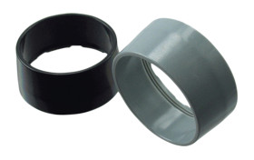Ramka przycisku, Pierścień przedni, do uzytku z: HMI Components, seria 04, Okrągły, Plastik