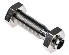 Czujnik zbliżeniowy M8 Indukcyjny 2 mm Baumer Wpuszczany 10 → 30 V dc długość 36mm Gwintowany