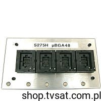 CBG048-035B BGA 48 Ball TEST Socket BGA48TH TI