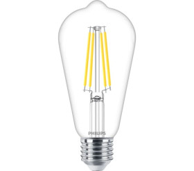 Żarówka LED MASTER 5.9W zam 60W 806lm ściemnialna 2700K VLE LEDBulb D5.9-60W E27 927 ST64CLG Szkło przezroczyste 2.5 roku gwar