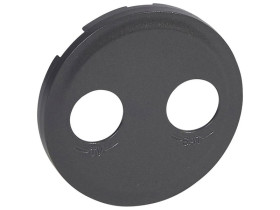 CELIANE Plakietka do gniazd TV-SAT grafitowa 067997 LEGRAND