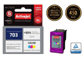 Tusz Activejet AH-703CR (zamiennik HP 703 CD888AE Premium 21 ml kolor)