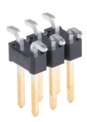 Złącze szpilkowe 6-pinowe Bergstik raster: 2.54 mm Prosty 2-rzędowe Amphenol Communications Solutions Powierzchnia1.5 kV