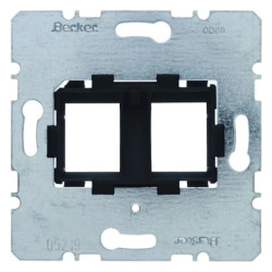 one.platform Płytka nośna podwójna z czarnym elementem mocującym 454202