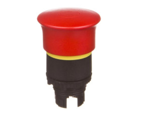 Napęd przycisku grzybkowego czerwony przez pociągnięcie 023874