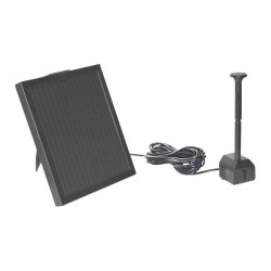 Pontec 43324 PondoSolar 250 Control Solar Pump Set with Lighting &amp; Battery