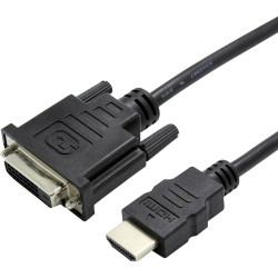 Value 12.99.3115 HDMI DVI Adapter cable Black 0.15 m HDMI-A to DVI-D plug