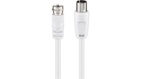 Kabel Przyłączeniowy Sat/Antenowy ( 70 Db), Podwójne Ekranowanie - Długość...