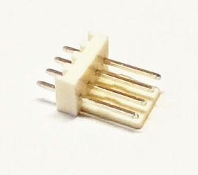 GW 04S wtyk prosty do druku 4pin; raster 2,54