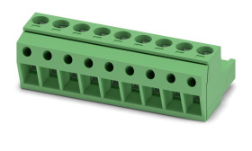 Wtykowy blok zaciskowy 9 -pinowe raster 5mm Żeński Phoenix Contact