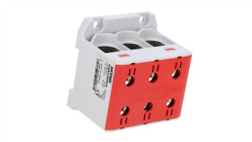 Złączka Otl150-3 Kolor Czerwony 3Xal/Cu 25-150Mm2 1000V Ac / 1500V Dc Zacisk...