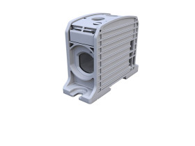 STB 185 Złączka szynowa gwintowa Al/Cu 8 7810 SIMBLOCK szary 81201002 SIMET