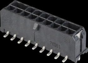 70096-1828 Micro-Hi Connector 2x9 poles straight SMT