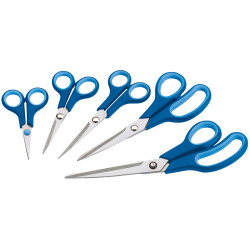 Draper 75552 5 Piece Soft Grip Household Scissor Set