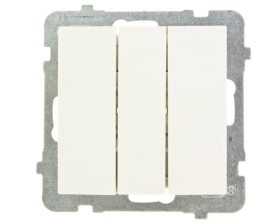 AS Łącznik potrójny ecru ŁP-13G/m/27