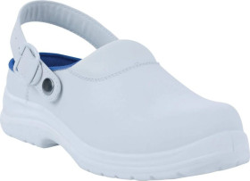 Chodaki z mikrofibry, podeszwa z dwuwarstwowego PU kolor biały rozmiar 35 MAUB4SBBC35