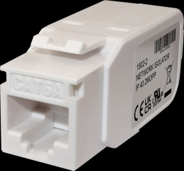 1502-2 Keystone network isolator RJ45 socket / socket