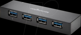 K39122EU USB 3.0 4-port hub, with quick-charge port