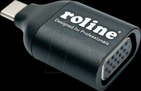 03.12.28 USB-C &gt; VGA plug/socket adapter, 1080p 60 Hz