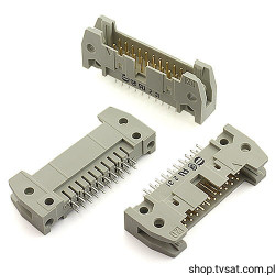09185206904 Connector 2 x 10 Pin Header THT HARTING
