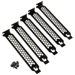Kolink Kl-Pcie-5 PC Case Faceplate Set For Display Mounts In Black