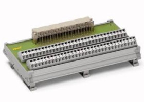 Moduł przejściowy z wtykiem nożowym C 64-biegunowy 289-523