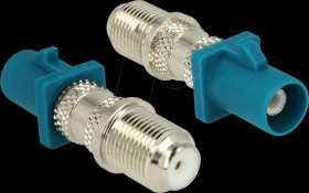 89526 HF adapter, FAKRA Z plug &gt; F socket