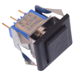 18835ADX662 Black On-(On) Momentary Panel Mount Push Button Switch SPDT 1A 30VDC