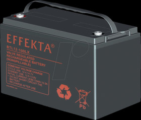 BTL 12-100LX Rechargeable AGM battery, 12 V, 100 Ah
